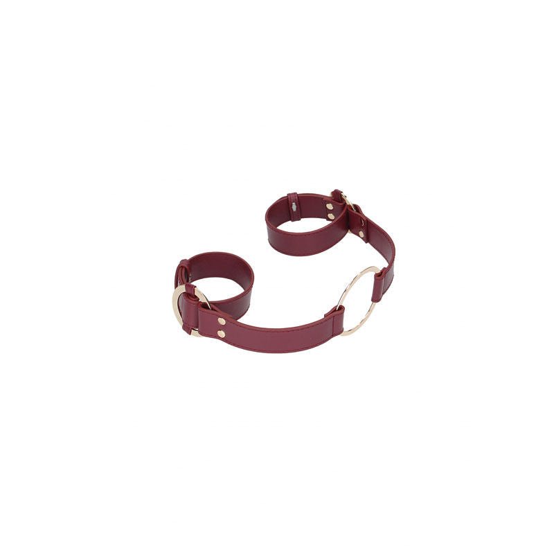 Ouch! halo - handcuff with connector - Product side view  | Flirtybay.com.au
